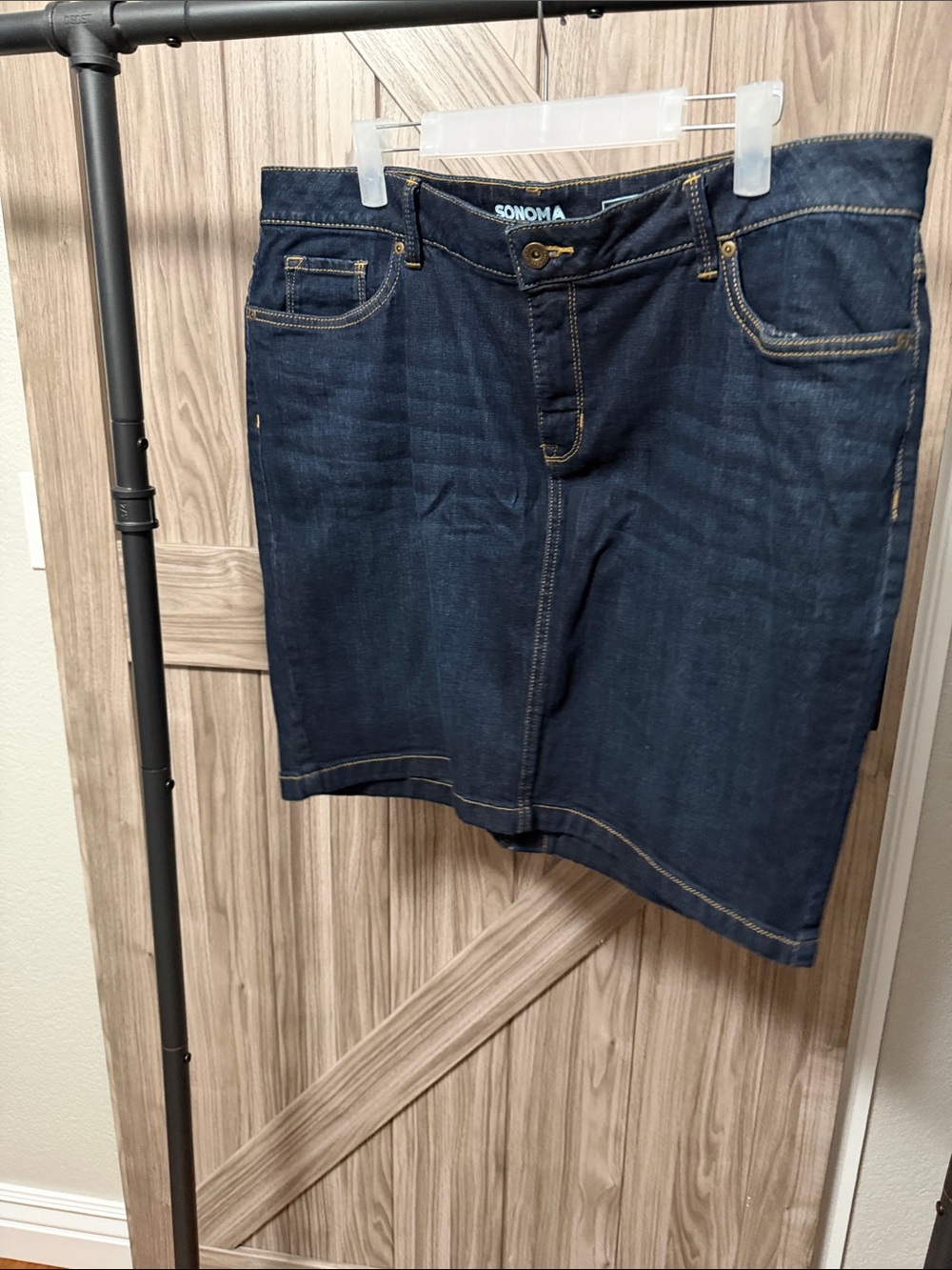 Sonoma denim skirt size 16